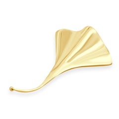 Broche de raya de Penny Preville en oro amarillo de 14K
