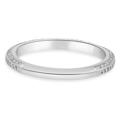 Tacori Platinum Pave Diamond Band