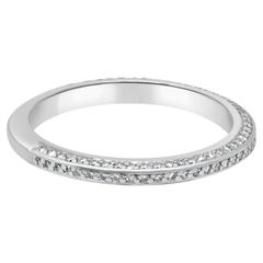 Tacori Platinum Pave Diamond Band