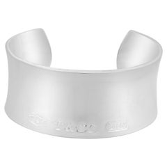 Tiffany & Co. Bracciale a polsino largo in argento sterling 1837, 6,5"