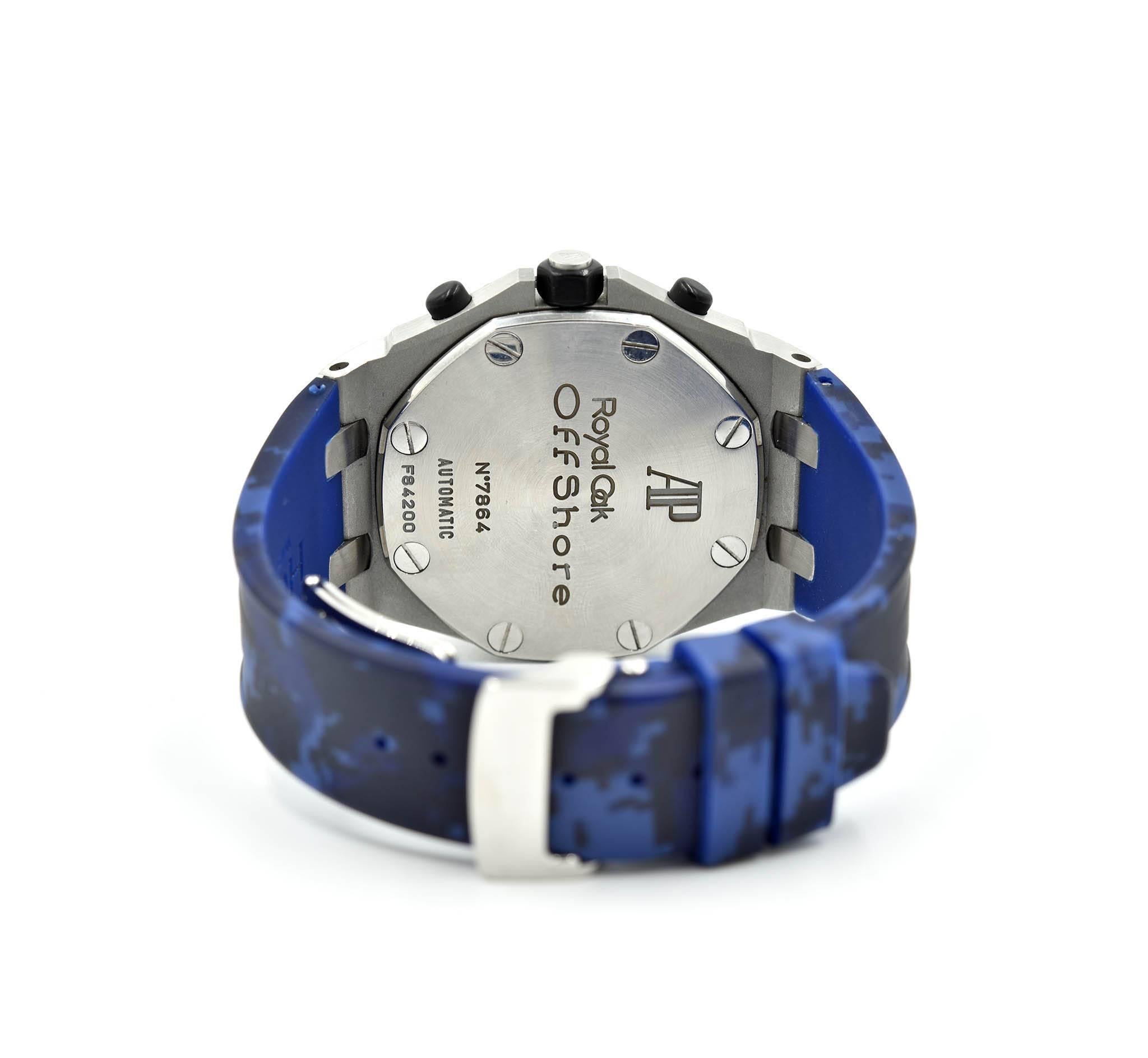 Audemars Piguet stainless steel Royal Oak Offshore Chronograph Wristwatch 1