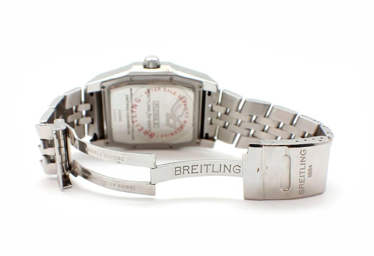 Breitling Stainless Steel Bentley Flying B automatic Wristwatch 2