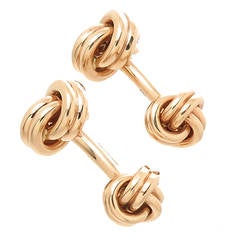 Tiffany & Co. Gold Knot Cufflinks