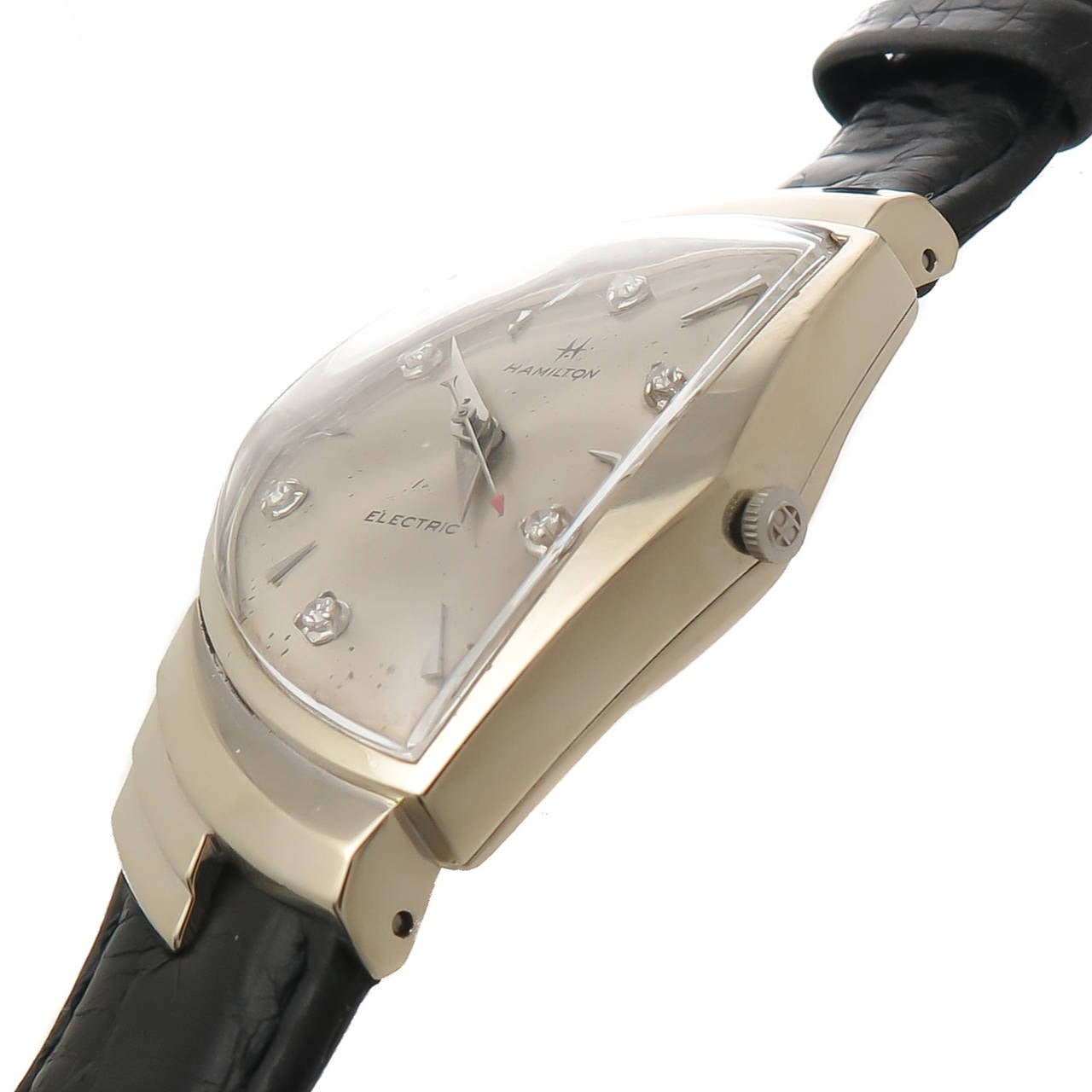 1959 hamilton electric watch solid gold