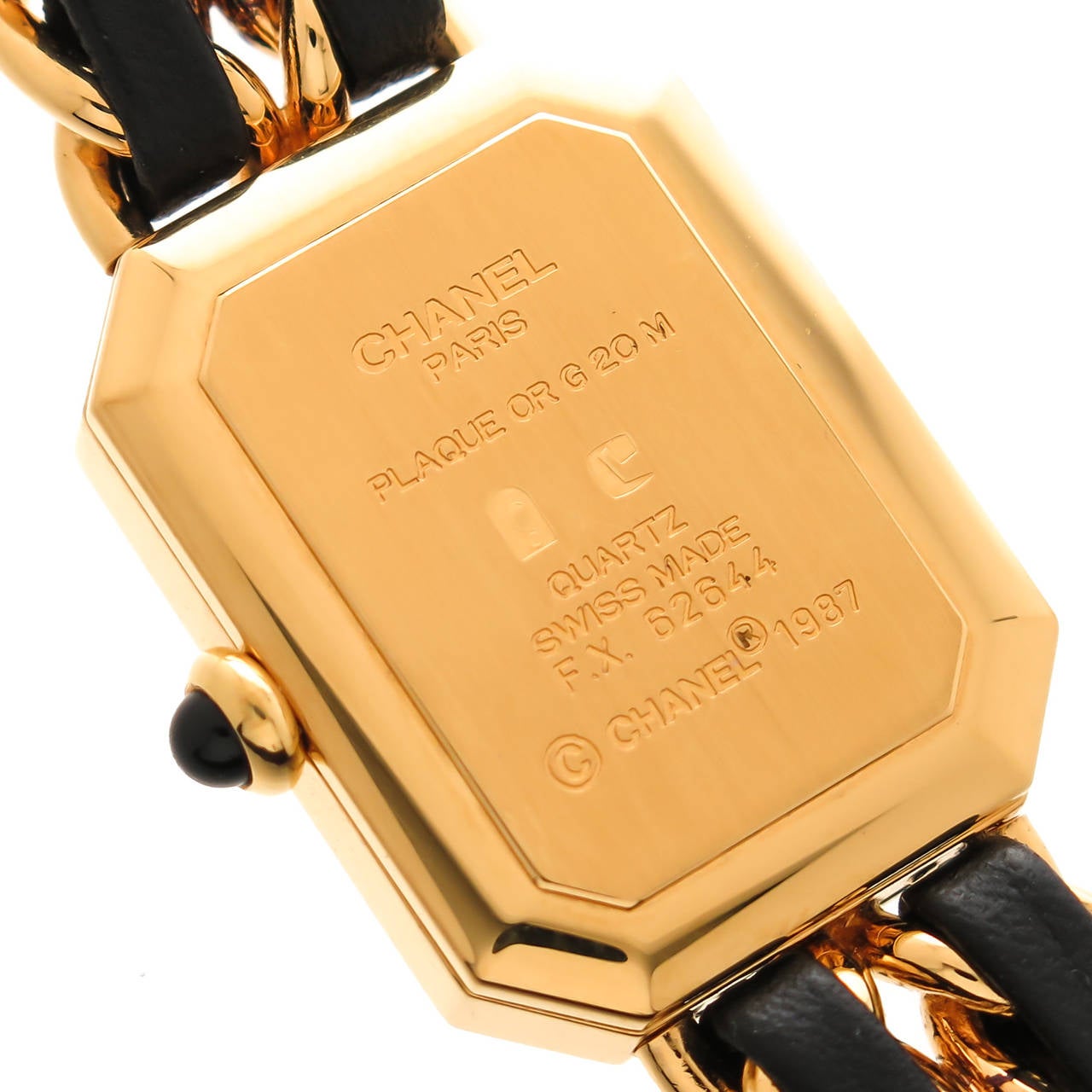 Women's Chanel Lady's Gold Plated Premier Quartz Wristwatch circa 1990s