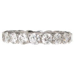 Tiffany & Company Diamond Platinum Eternity ring