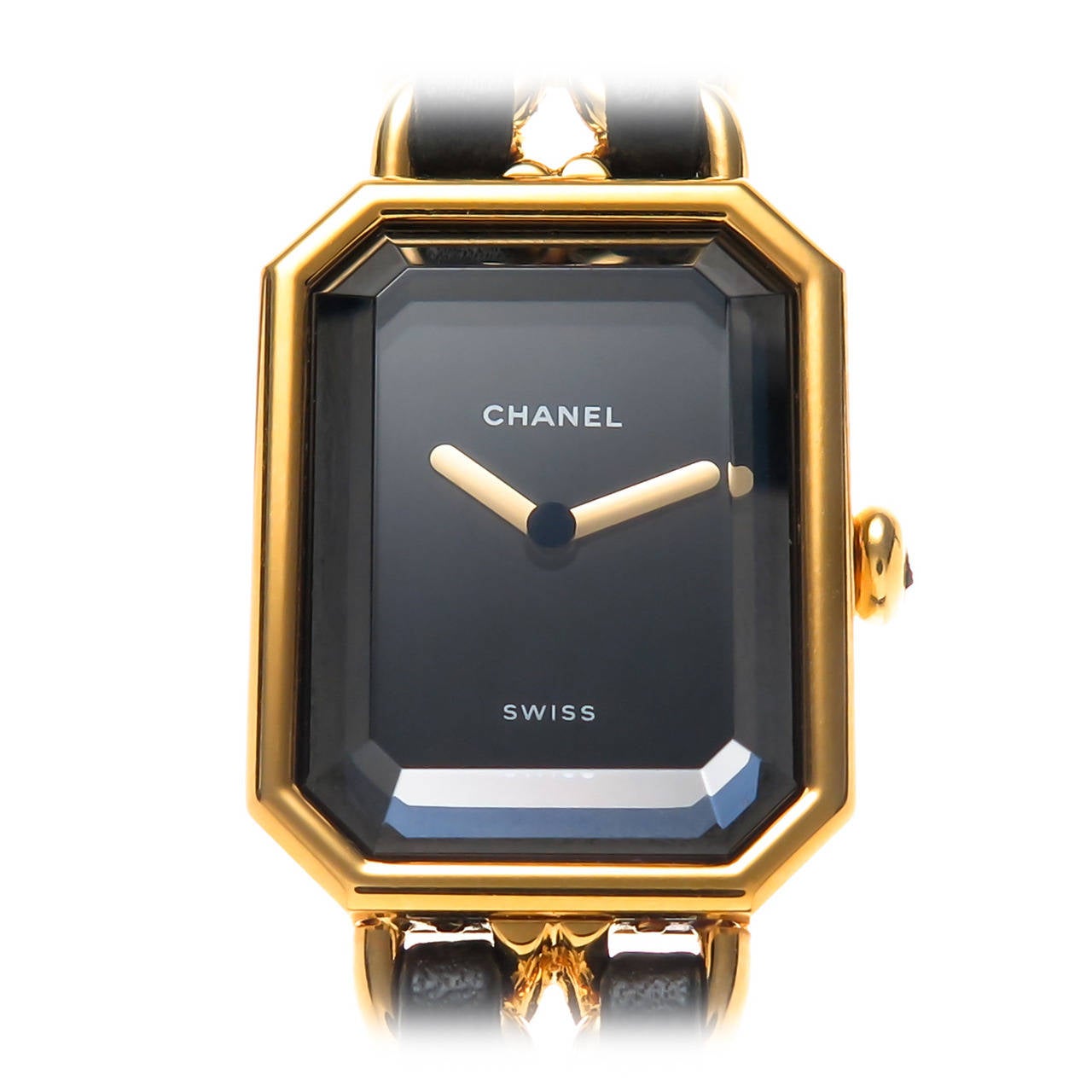 Chanel Lady's Gold Plated Premier Quartz Wristwatch circa 1990s