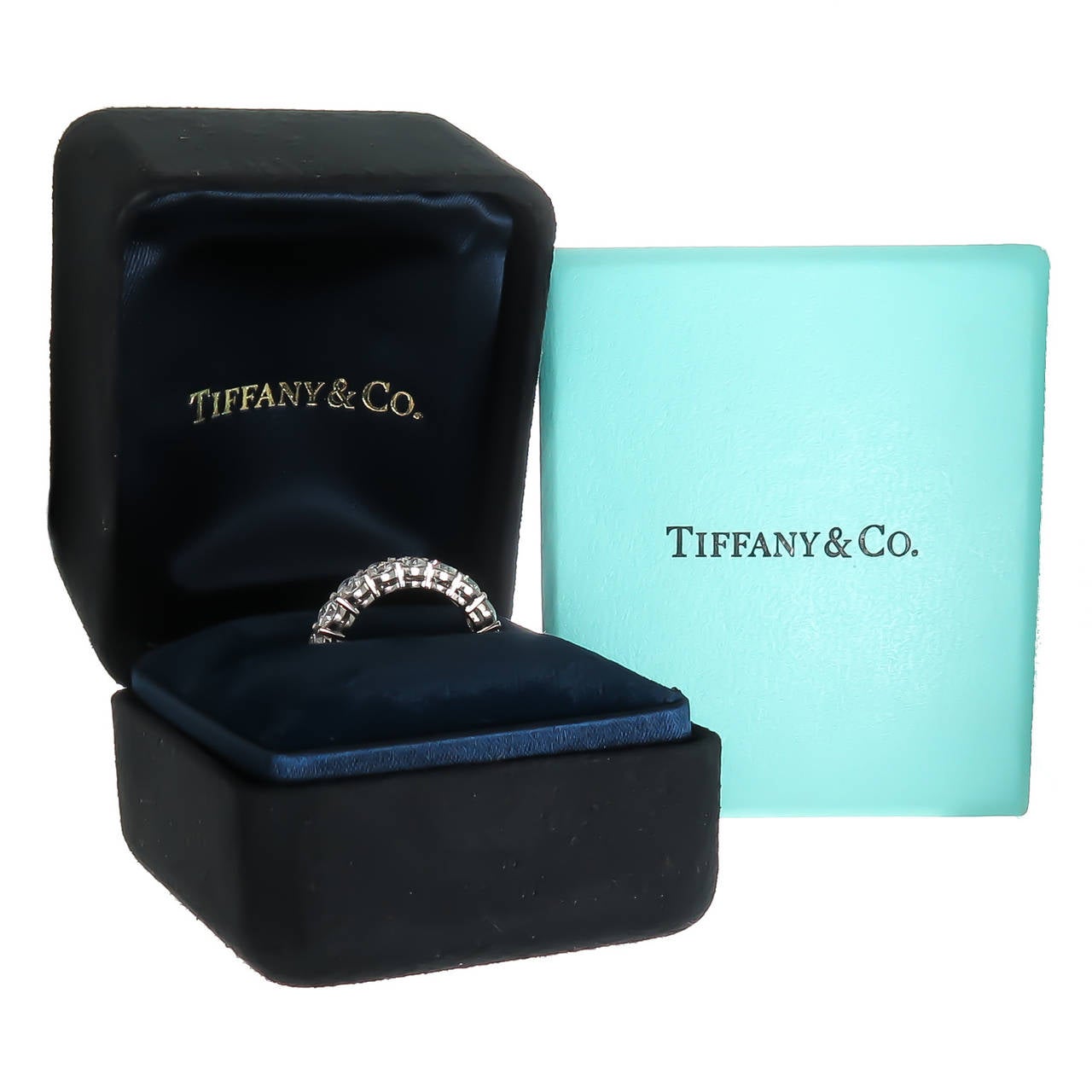 Women's Tiffany & Company Diamond Platinum Eternity ring