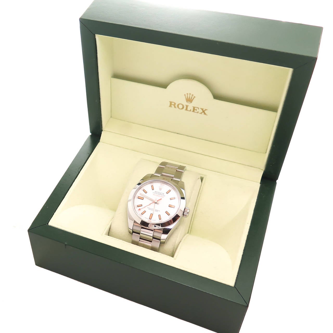 Rolex Stainless Steel Milgauss Sport Wristwatch Ref 11640 circa 2009 2