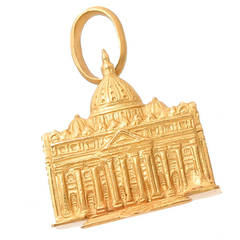 Bulgari Gold Vatican Charm