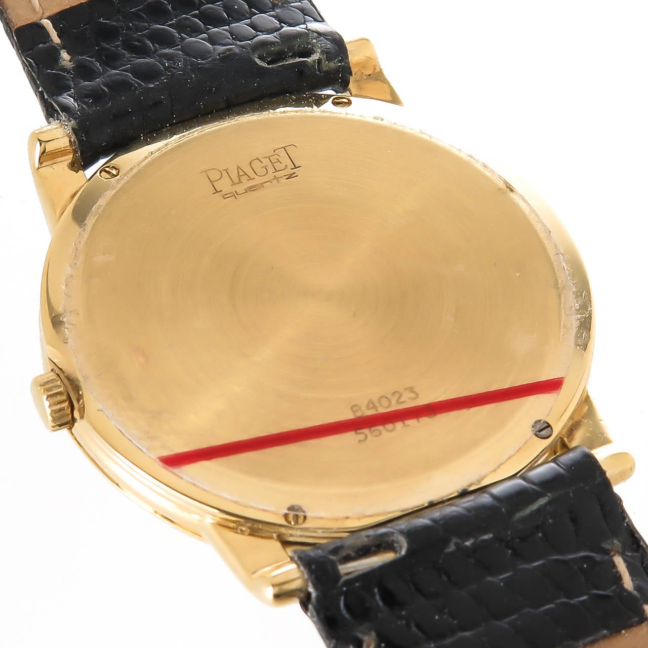 Piaget Yellow Gold Dancer Quartz Wristwatch In Excellent Condition In Chicago, IL
