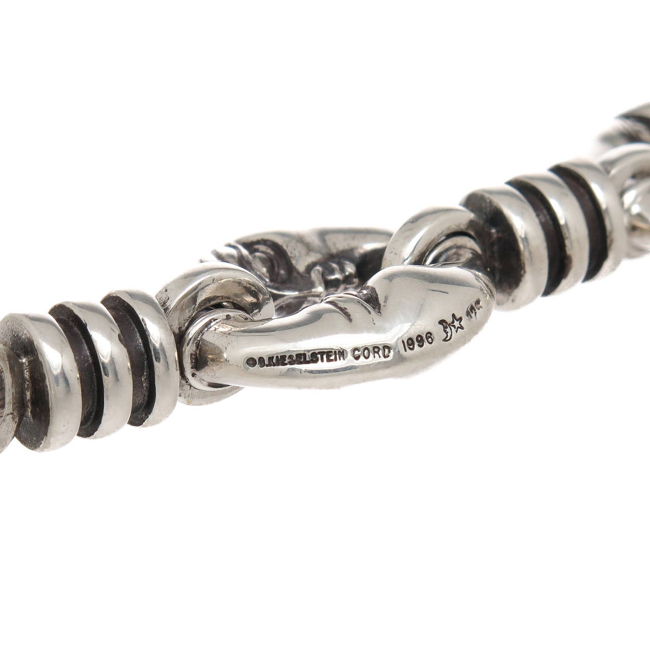 Kieselstein-Cord  Silver Man in the Moon Bracelet In Excellent Condition In Chicago, IL