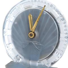 Normandie Ocean Liner Crystal Presentation Clock
