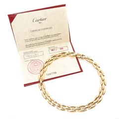 Collier à maillons en or Gentiane de Cartier