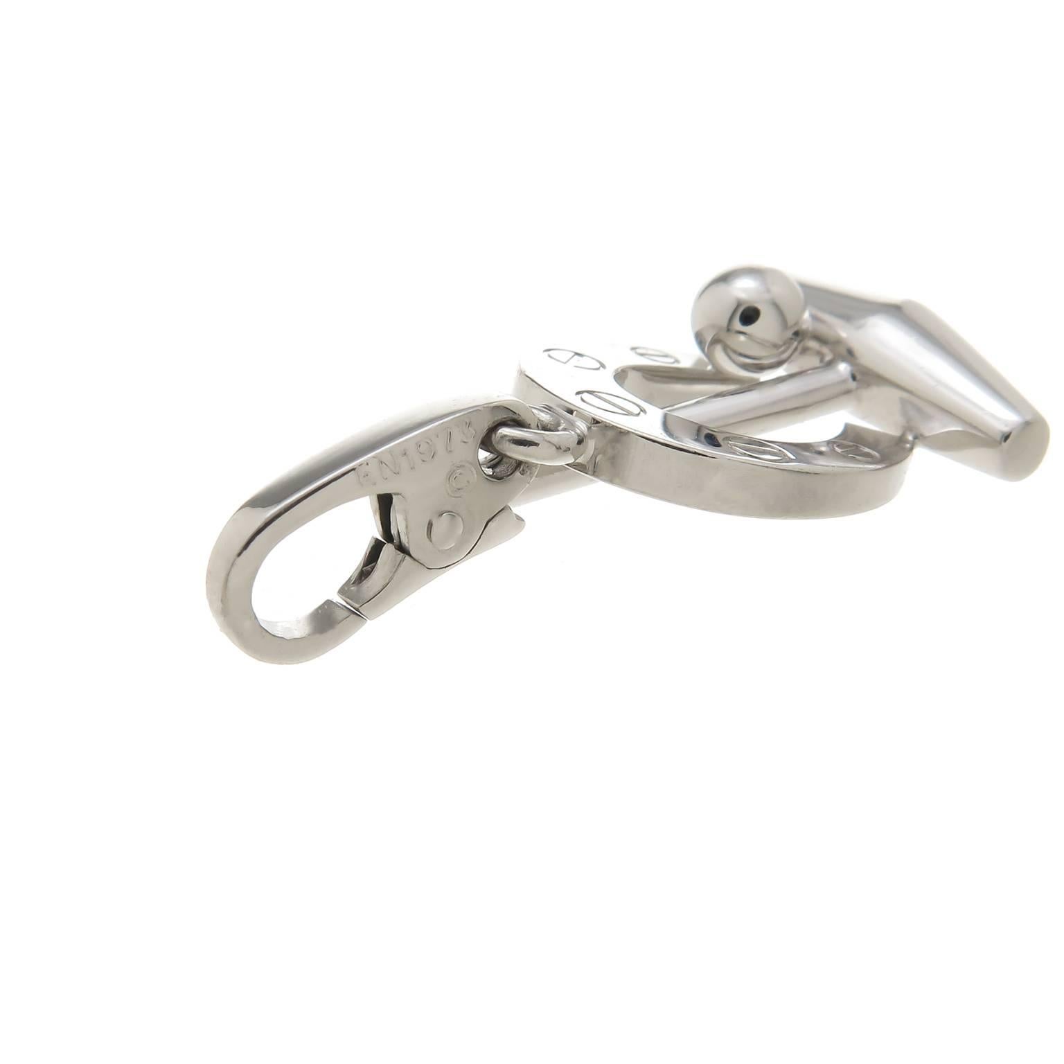 Women's or Men's Cartier Gold Polo Charm