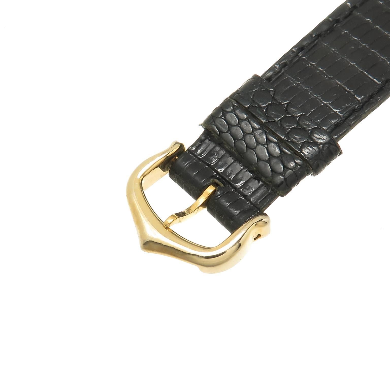 Cartier Vermeil Diamonds Vendome Wristwatch 1