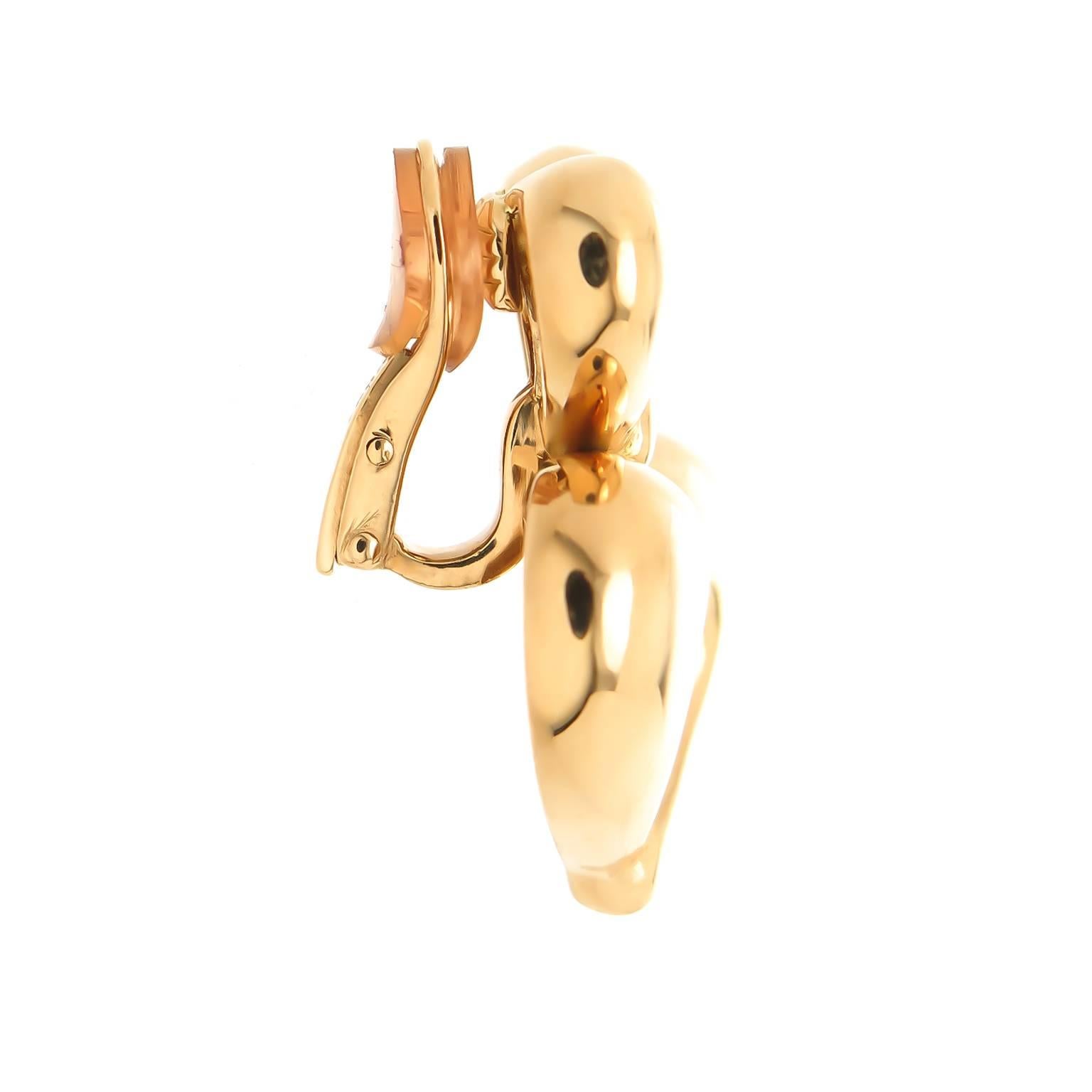van cleef heart earrings