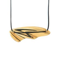 Tiffany & Co. Elsa Peretti Gold Wing Tide Pendant