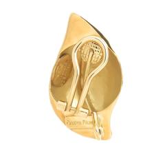 Tiffany & Co. Paloma Picasso Hammered Gold Leaf earrings