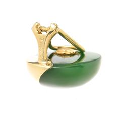 Tiffany & Co. Angela Cummings Jadeite Gold Earrings