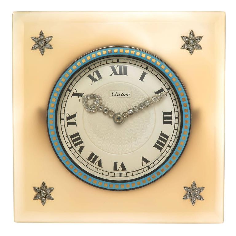 cartier clock for sale