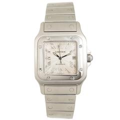 Cartier Santos Galbee Large Steel Automatic Wrist Watch