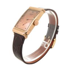 Patek Philippe Retailed by Cartier Rose Gold Manual Wristwatch, circa 1940s