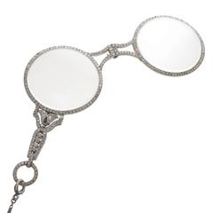 Cartier Diamond Platinum Lorgnette