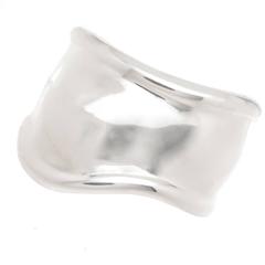 Used Tiffany & Co. Elsa Peretti Silver Bone Cuff Bracelet