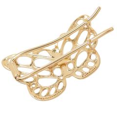 Tiffany & Co. Angela Cummings Gold Butterfly Hair Barrette