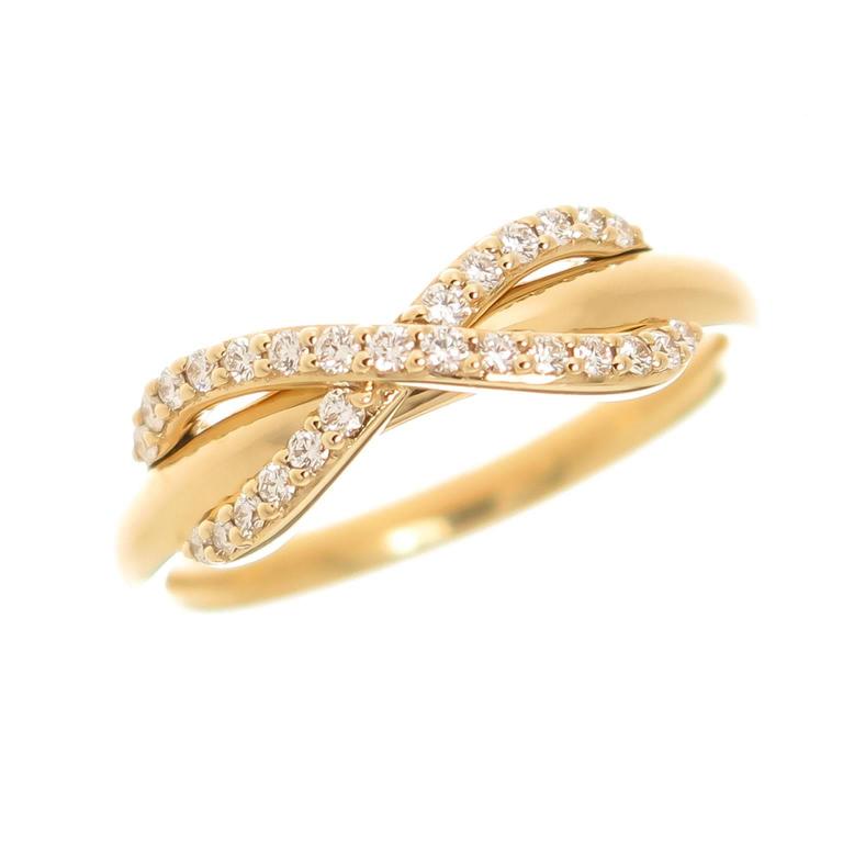 Tiffany infinity deals ring gold