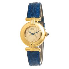 Cartier Ladies Vermeil Vendome Must de Cartier Quartz Wristwatch