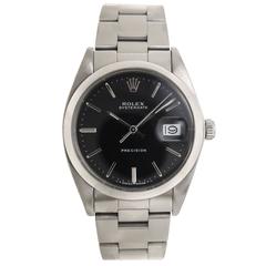 Vintage Rolex Stainless Steel Oyster Date Wrist Watch Ref 6694 