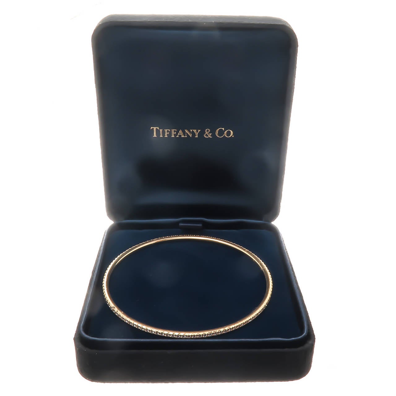 Tiffany & Co. Diamond Gold Metro Bracelet 1