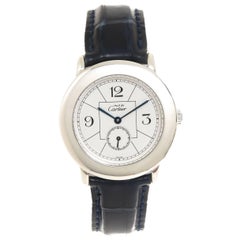 Cartier Sterling Silver Must De Cartier Quartz Wristwatch, 2010