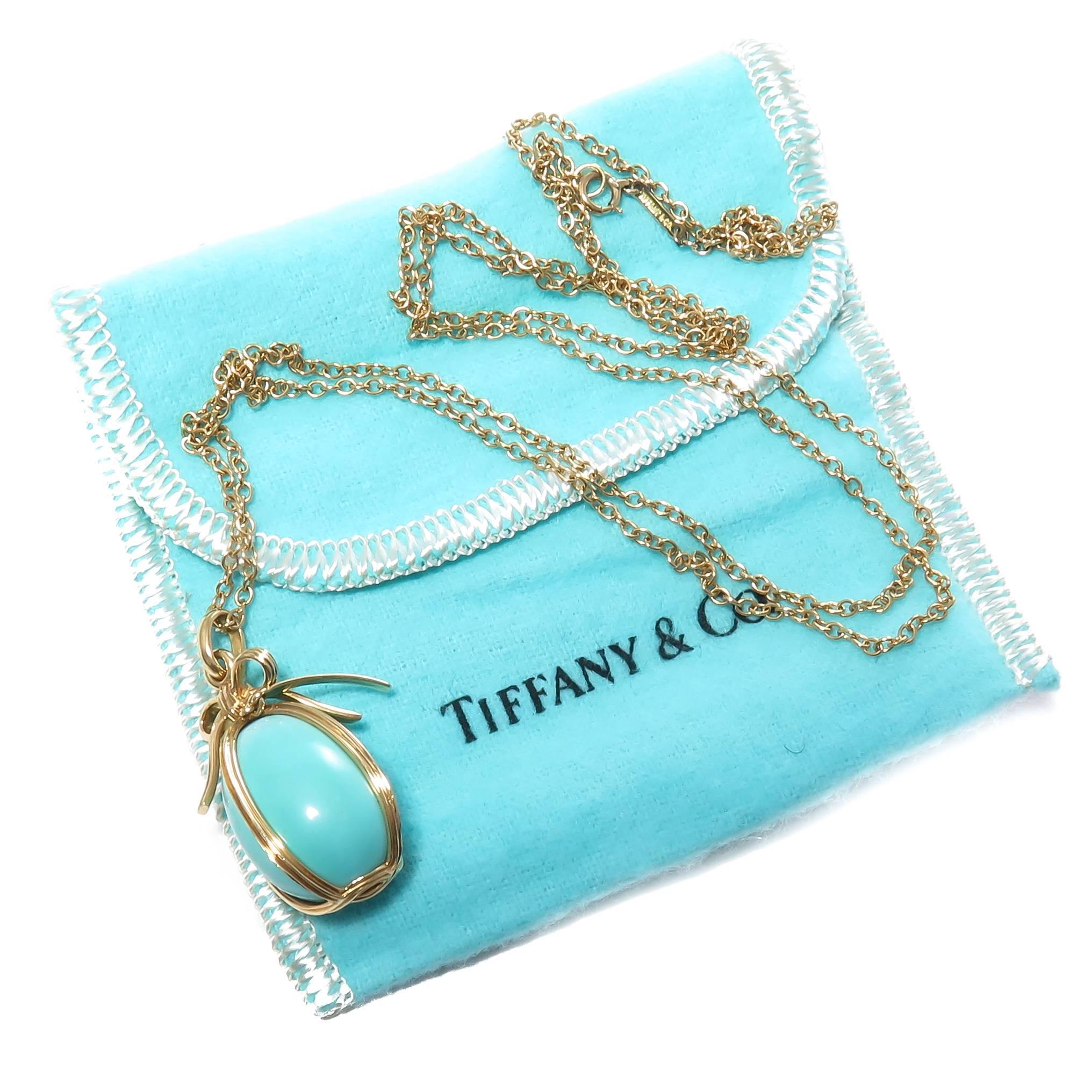 tiffany egg pendant