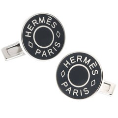Hermes Classic Logo Cufflinks