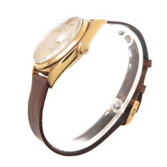 Rolex Yellow Gold President Day Date Pie Pan Dial Automatic Wristwatch Ref 1802