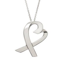 Paloma Picasso Tiffany & Co. Collier grand cœur d'amour en argent