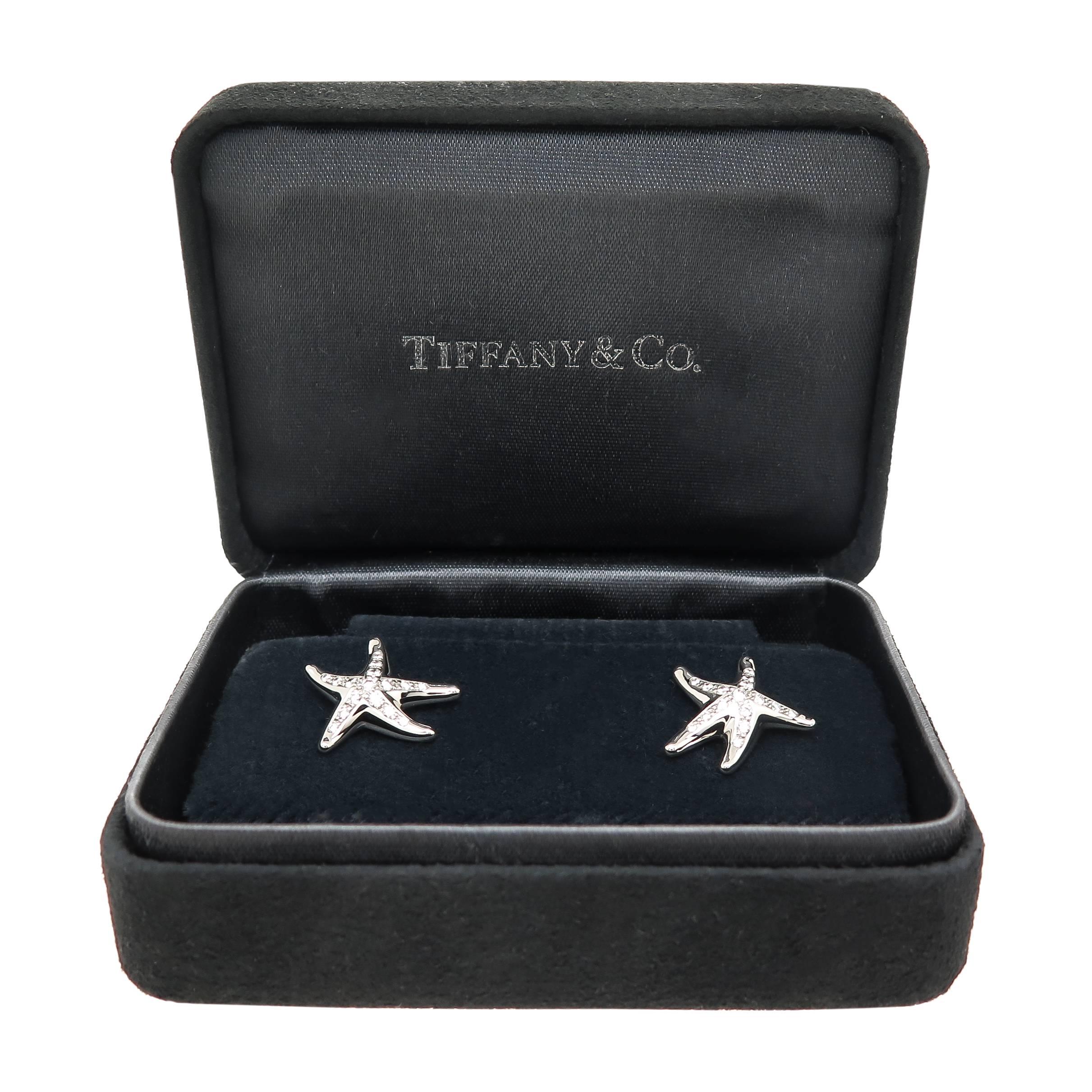 starfish earrings tiffany