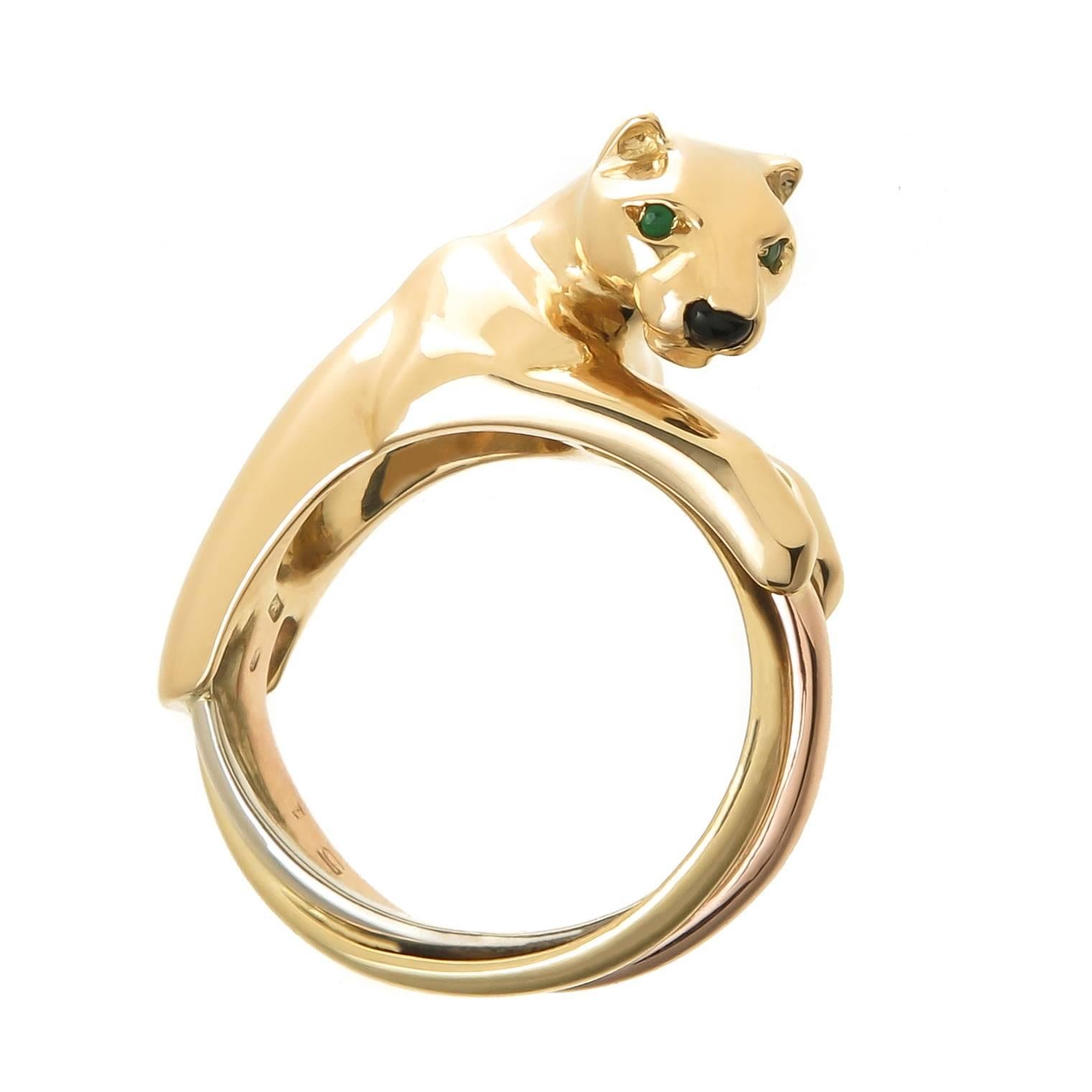 Cartier Panther Trinity Ring