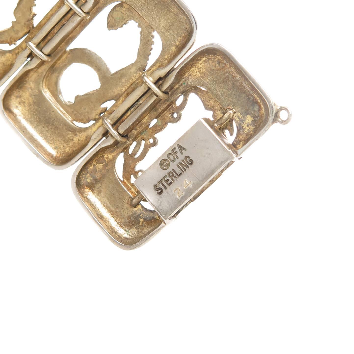 silver chino link bracelet
