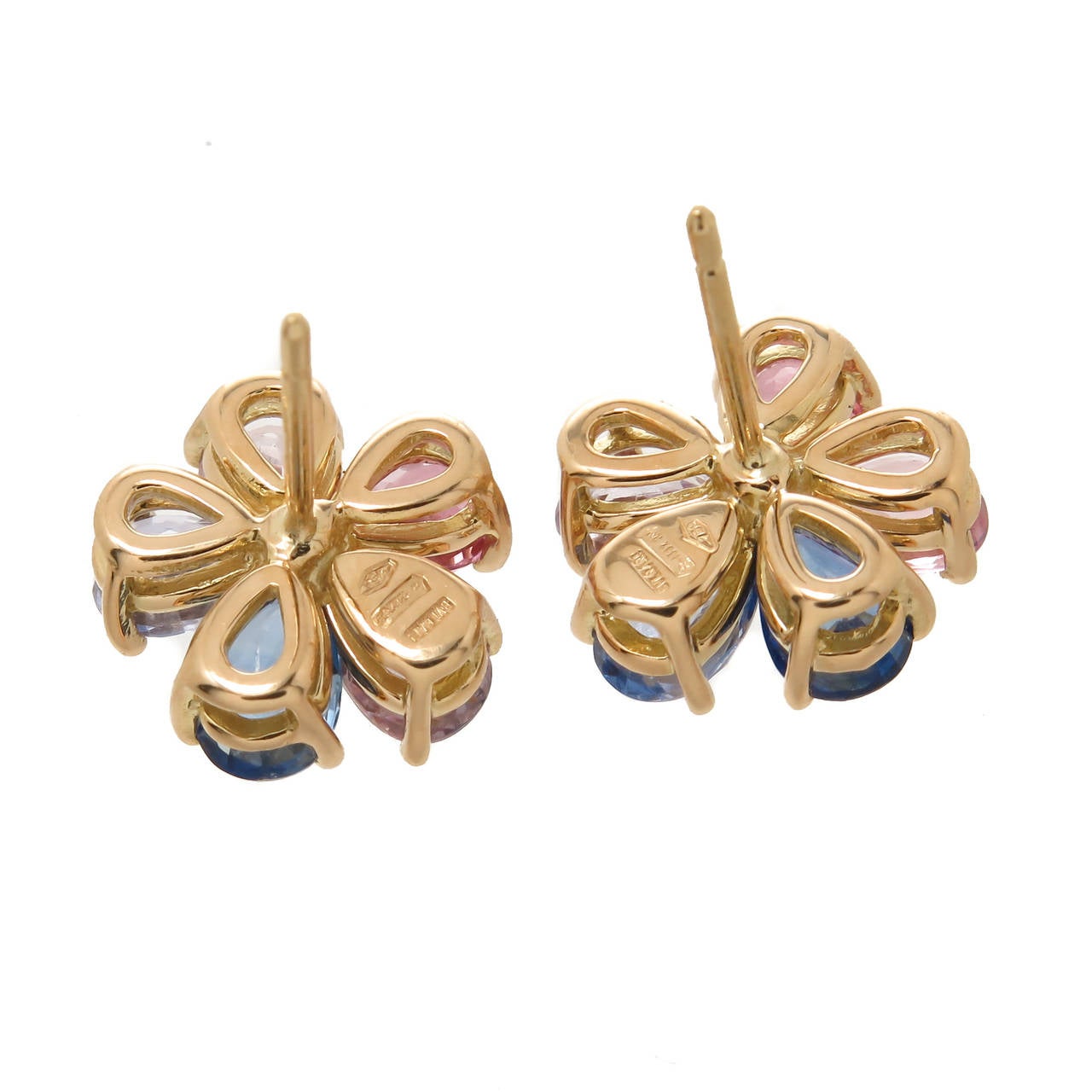 bulgari sapphire earrings