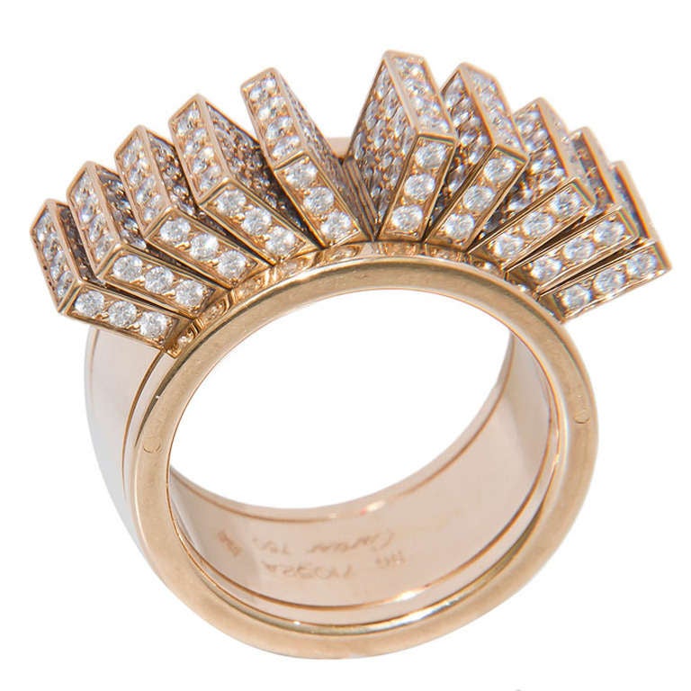Cartier Diamant Fächer Ring 1