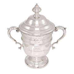 Cartier Sterling Baseball hall of Fame Cup 1957