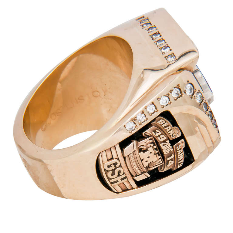 Chicago Bears NFC 2006 Championship Players Ring 1