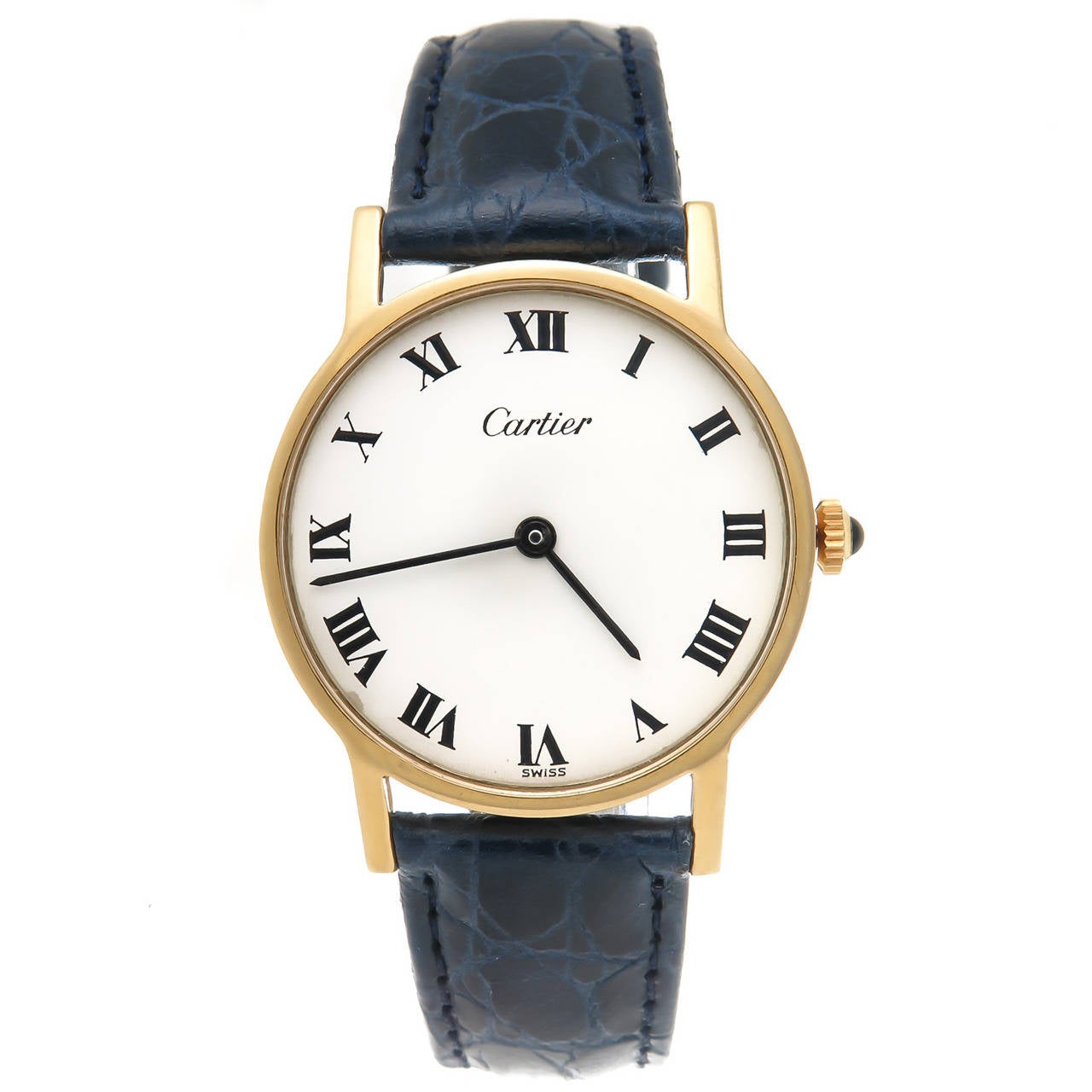 Cartier Yellow Gold Classic Wristwatch