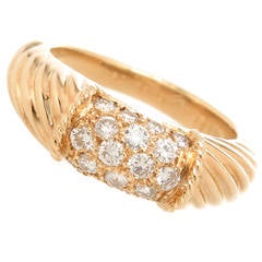 Van Cleef & Arpels Diamond Gold Philippine Ring