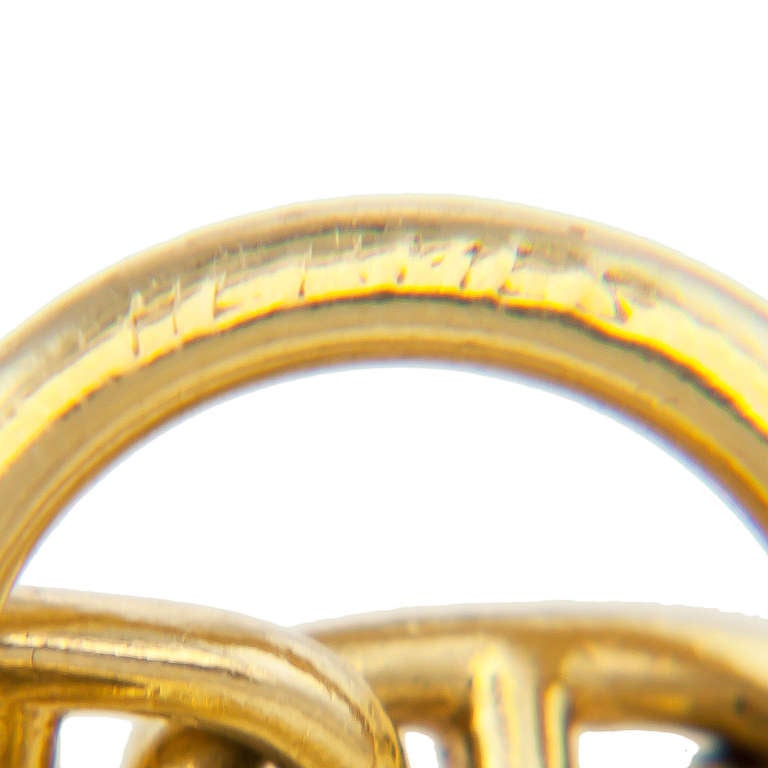 hermes gold chain bracelet