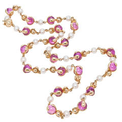 Marina B. Cardan Collection Gem Set Necklace
